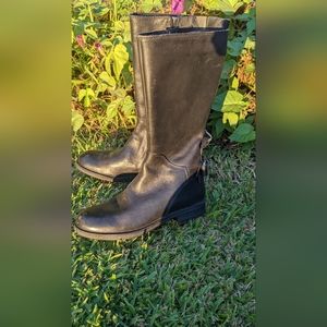 Black Geox Boots , size 36 ( European, comparable to 5.5)